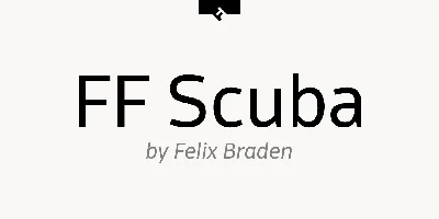 FF Scuba Font