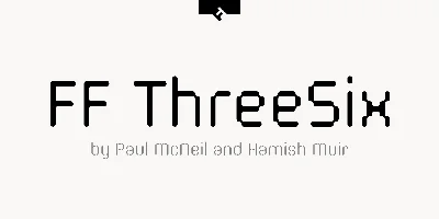 FF ThreeSix Font