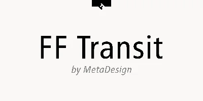 FF Transit Font