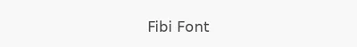 Fibi Font
