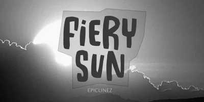 Fiery Sun Font