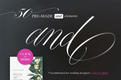 Fifty "AND" for your weddings