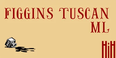 Figgins Tuscan Font