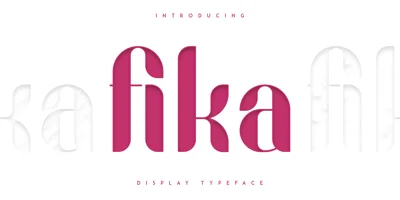 Fika VP Font
