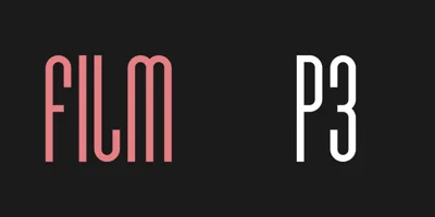 Film P3 Font