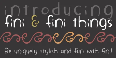 Fini Font