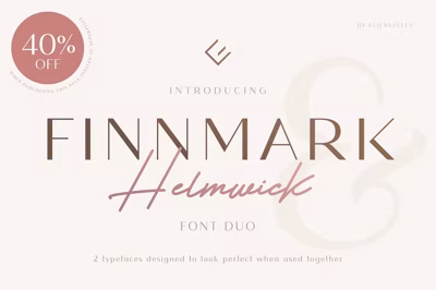 Finnmark & Helmwick - Font Duo Free Download