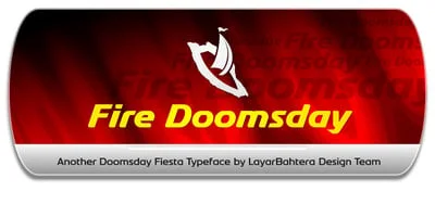 Fire Doomsday Font