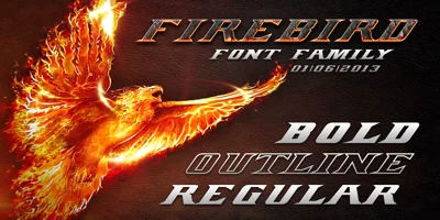 FIREBIRD Font