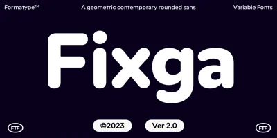 Fixga Font