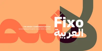 Fixo Arabic Font
