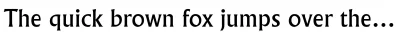 Flareserif 821 Font