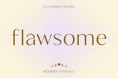 Flawsome Elegant Typeface Free Download