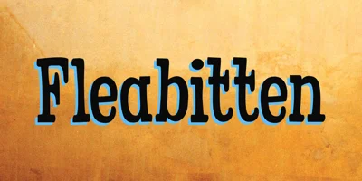 Fleabitten Font