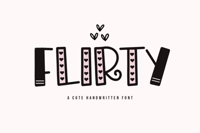 Flirty | Valentine's Day Font Free Download