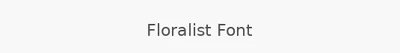 Floralist Font
