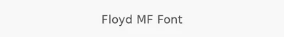 Floyd MF Font