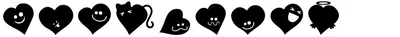 Fluffyheartsding Font