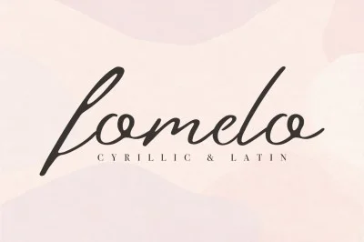 Fomelo | Latin & Cyrillic Font
