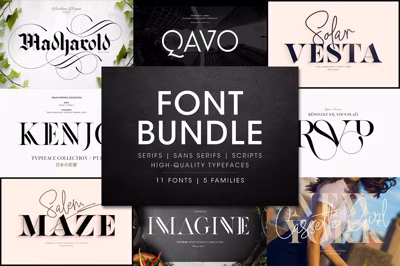 Font Bundle | Discount Free Download