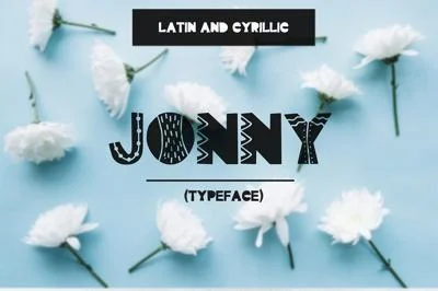 Font Jonny (latin & cyrillic)
