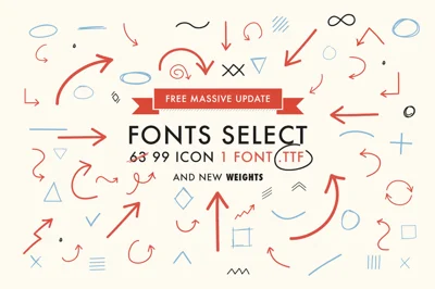 Font Select ICON - Massive update !