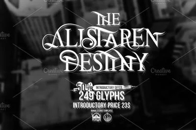 Font | The Alistaren - 50% Off!