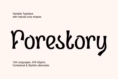 Forestory Typeface Free Download