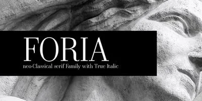 Foria Font