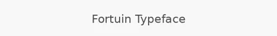 Fortuin Typeface