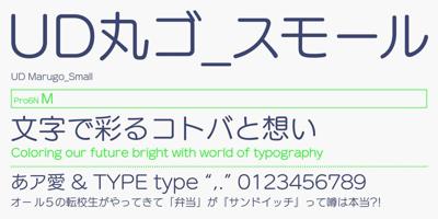 FOT-UDMarugo Small Pr6N Font Free Download