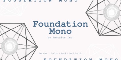 Foundation Mono Font