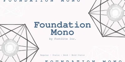 Foundation Mono Font