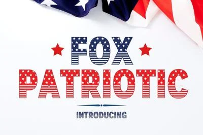 Fox Patriotic font