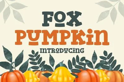 Fox Pumpkin Font