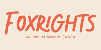 Foxrights Font