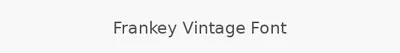 Frankey Vintage Font