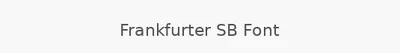 Frankfurter SB Font