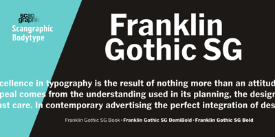 Franklin Gothic SG Free Download