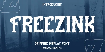 Freezink Font