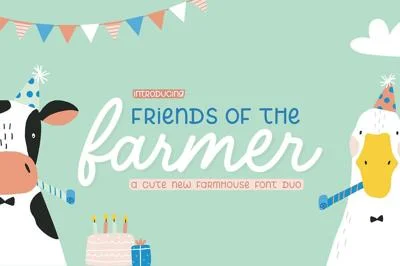 Friends of the Farmer Font Duo