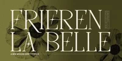 Frieren La Belle Font