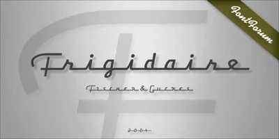 Frigidaire Font