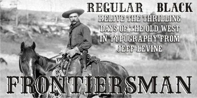 Frontiersman JNL Font