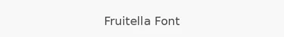 Fruitella Font