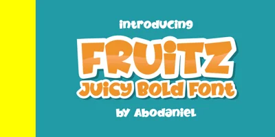 FRUiTZ Font