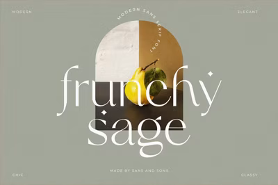 Frunchy - Modern Chic Font Free Download