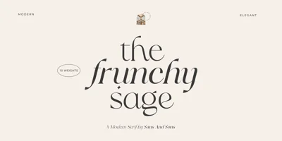 Frunchy Sage Font