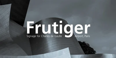 Frutiger Font