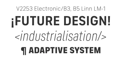 FS Industrie Font